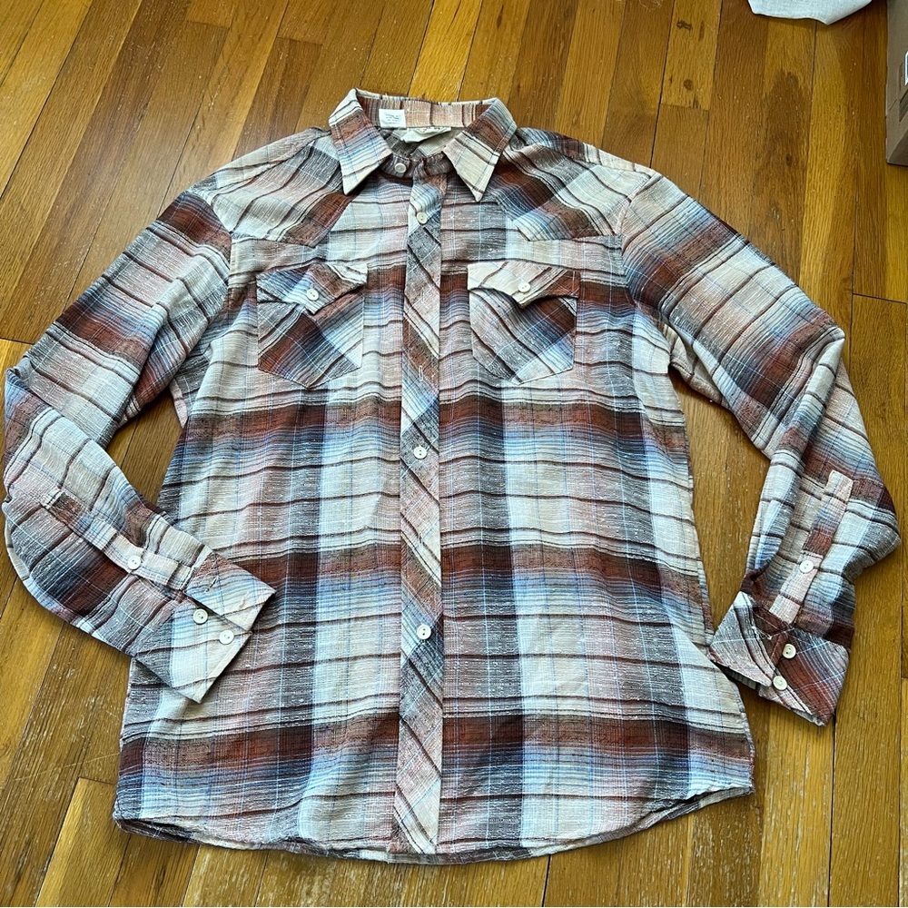 Rocking Ranch Wear flannel size L